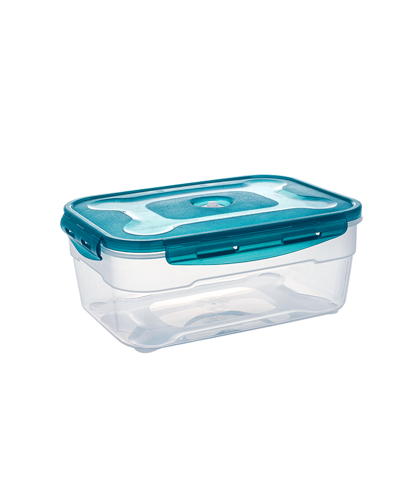 Vacuüm plastic keukencontainer